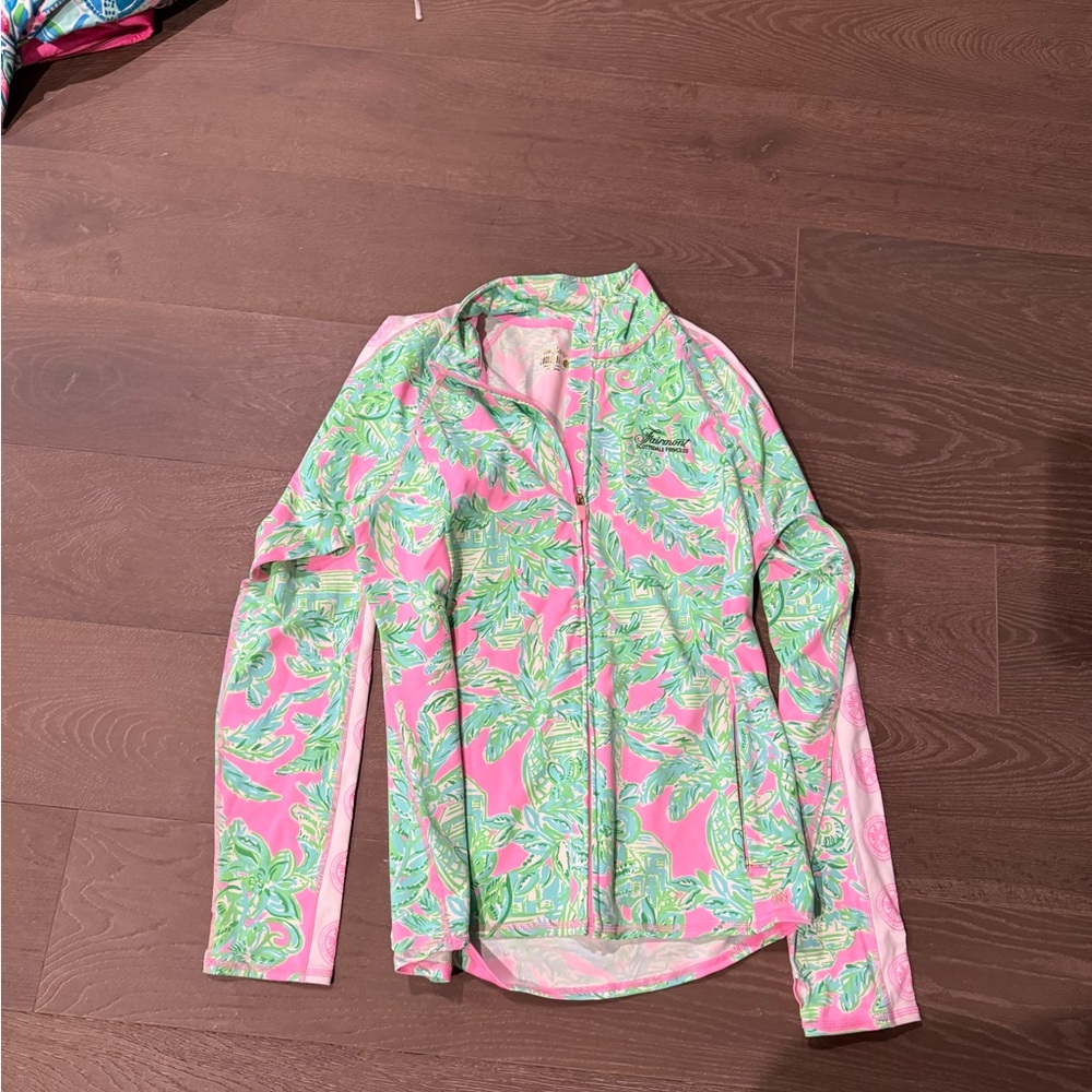Lilly Pulitzer X Fairmont Princess Quarter Zip